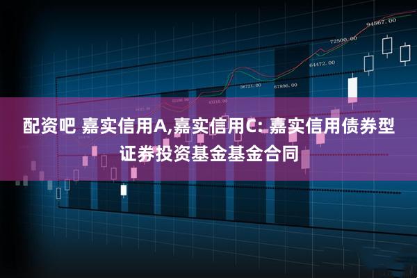 配资吧 嘉实信用A,嘉实信用C: 嘉实信用债券型证券投资基金基金合同